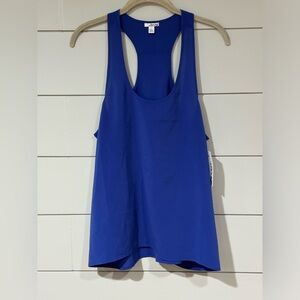 NEW Abound Cobalt Blue Relaxed Fit Racerback Tank Size L